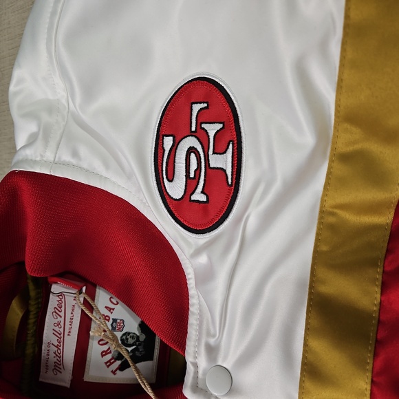 Mitchell and Ness San Francisco 49ers Heavyweight 2XL Jacket. NWT - Picture 4 of 12